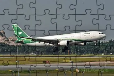 Iraqi Airways Airbus A330-200 Irak jigsaw puzzle