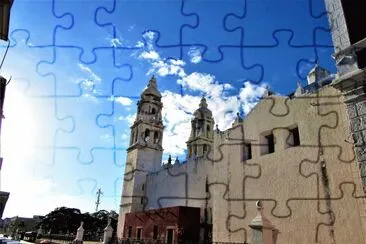 Catedral de Campeche. jigsaw puzzle