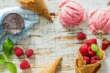 Raspberry Ice Cream