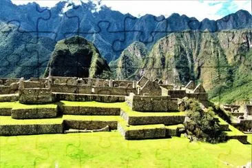 פאזל של Machu Picchu, PerÃº.