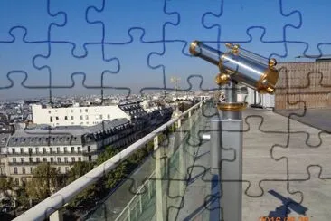 roofs of Paris jigsaw puzzle