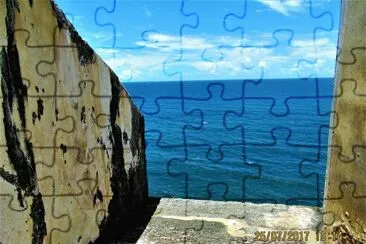 Vista desde el Castillo San CristÃ³bal, Puerto Rico jigsaw puzzle