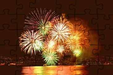 Feliz aÃ±o nuevo ViÃ±a del Mar jigsaw puzzle