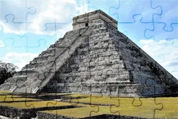 El Castillo en Chichen-ItzÃ¡, YucatÃ¡n. jigsaw puzzle