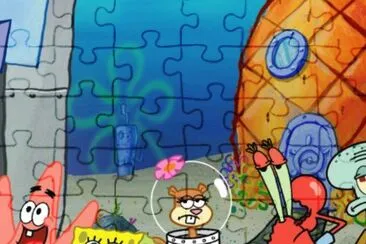 Bob esponja jigsaw puzzle