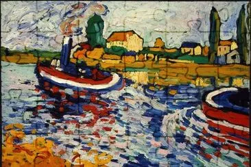 Vlaminck bateaux Ã  Chatou