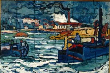 פאזל של Vlaminck Seine agitÃ©e