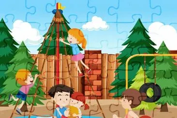 Park jigsaw puzzle