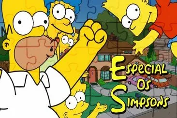 os Simpsons jigsaw puzzle