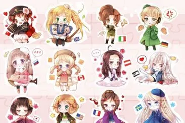 Puzzles de Hetalia