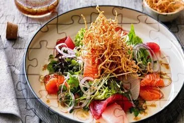 Sashimi Salad