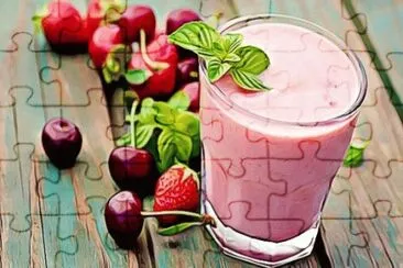 Milkshake Red Fruit