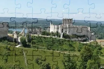 chÃ¢teau Gaillard aux Andelys jigsaw puzzle