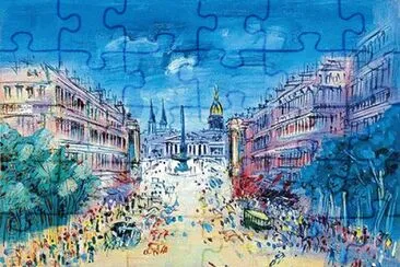 Dufy rue Royale jigsaw puzzle