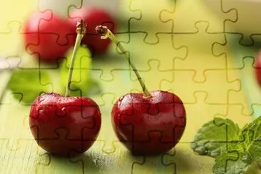 cerises jigsaw puzzle