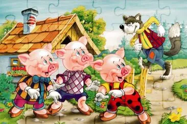 cartoon jigsaw puzzle