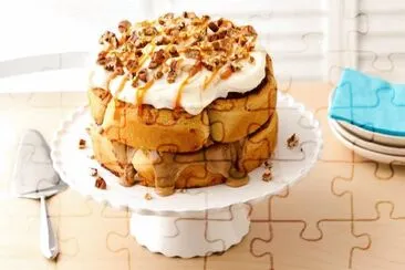 Bread Caramel Cake