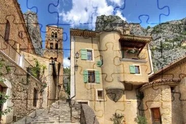 Moustiers-Sainte-Marie(Francia)