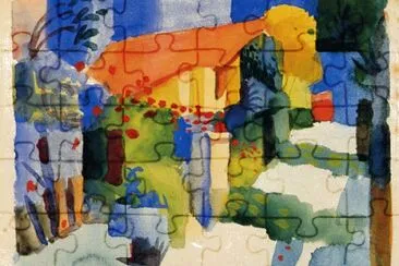 פאזל של Macke jardin