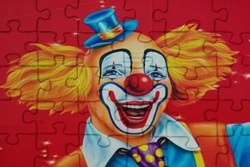 Clown jigsaw puzzle