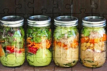 Jar Salad