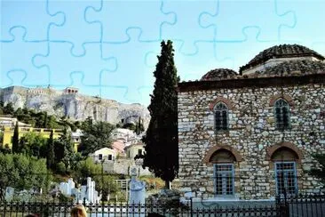 Atenas, Grecia. jigsaw puzzle