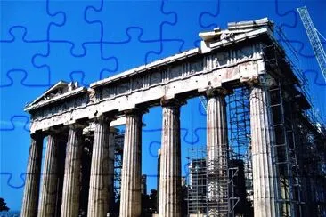 El Partenon, Grecia. jigsaw puzzle