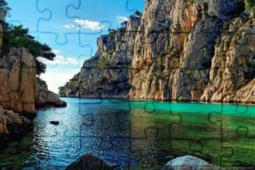 de bleu Ã  vert jigsaw puzzle