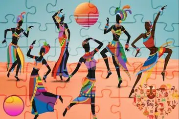 Danse jigsaw puzzle