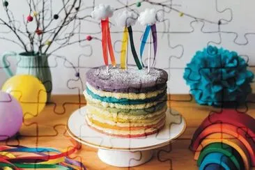 Rainbow Cake