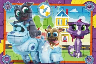 cartoon jigsaw puzzle