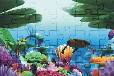 Fish jigsaw puzzle