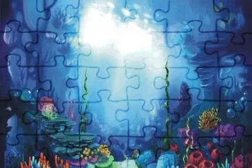 Fish jigsaw puzzle