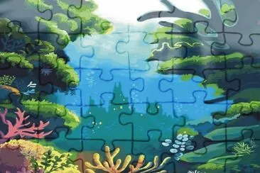 Fish jigsaw puzzle