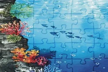 Fish jigsaw puzzle