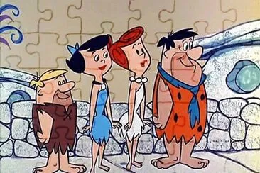 Os Flintstones jigsaw puzzle