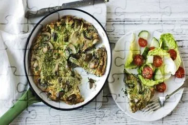 פאזל של Mushroom Frittata