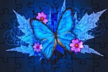 Papillon jigsaw puzzle