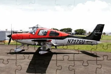 פאזל של PAWA Dominicana Cirrus SR-22 Republica Dominicana