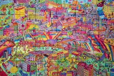 cittÃ  colorata jigsaw puzzle