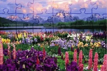 ciel et fleurs jigsaw puzzle