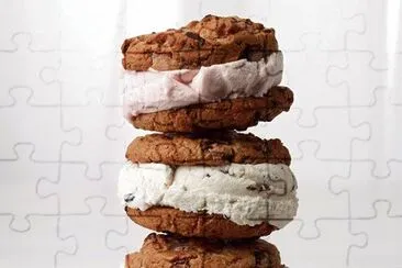 Ice Cookie Sandwich