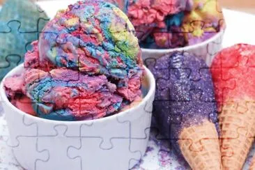 Rainbow Ice Cream