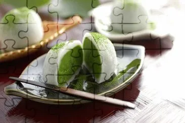 פאזל של Matcha Mochi