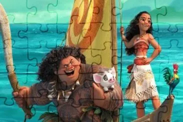 Vaiana, Moana jigsaw puzzle