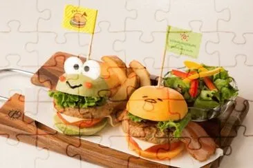 פאזל של Burger Kid Set