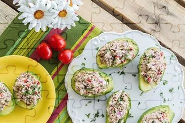 פאזל של Stuffed Avocado