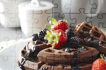 Chocolate Waffle