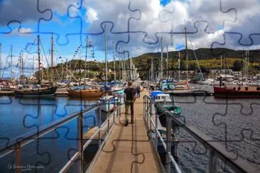 Scotland Marina Tarbert jigsaw puzzle