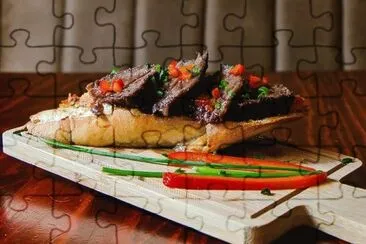 Roast Beef Bruschetta